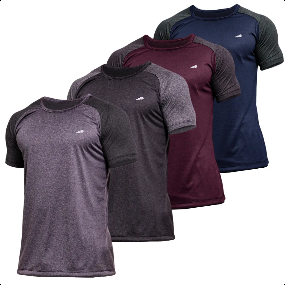 Kit 4 Camisetas Masculinas Dry Fit Premium