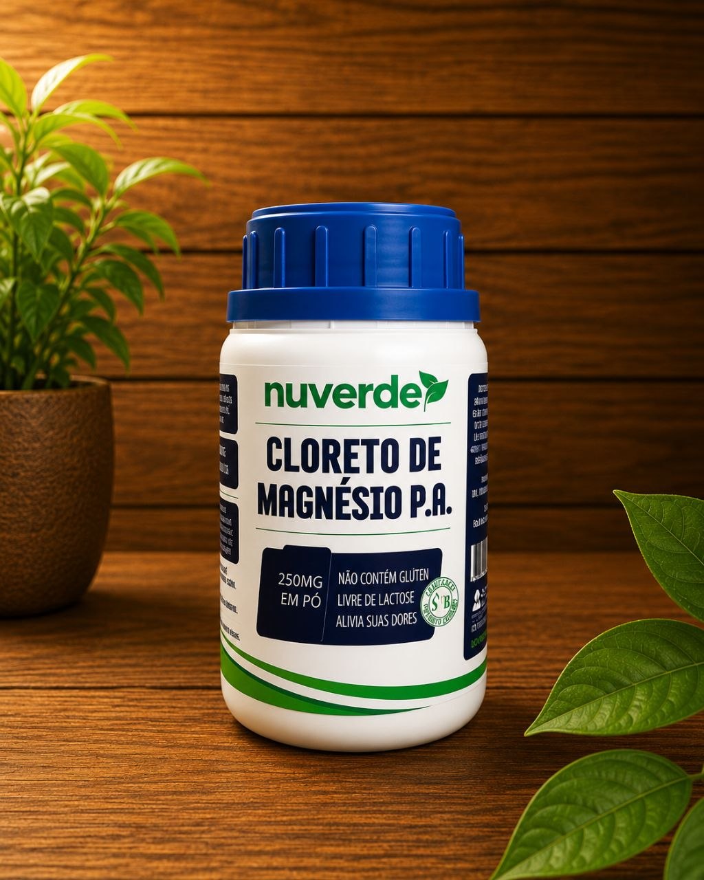 Cloreto de Magnésio P.A Nüverde 250g